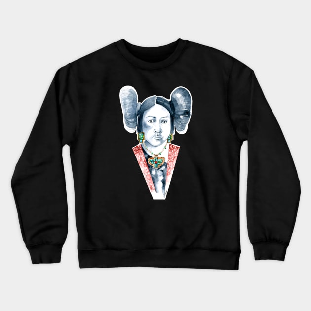 Hopi mana Crewneck Sweatshirt by 4CORNERSINDIGENOUS